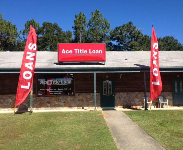 Ace Title Loan - One block past the bridge - Lillian, AL